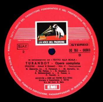 3LP/Zestaw pudełkowy Giacomo Puccini: Turandot