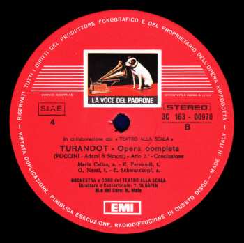 3LP/Zestaw pudełkowy Giacomo Puccini: Turandot