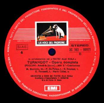 3LP/Zestaw pudełkowy Giacomo Puccini: Turandot