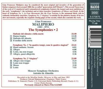 CD Antonio De Almeida: Symphonies Nos. 1 And 2; Sinfonia Del Silenzio E Della Morte