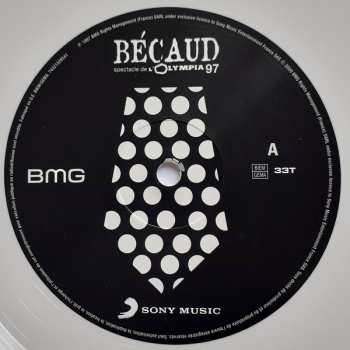 2LP Gilbert Bécaud: Spectacle De L'Olympia 97 CLR