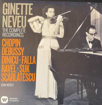 4CD/Zestaw pudełkowy Ginette Neveu: The Complete Recordings