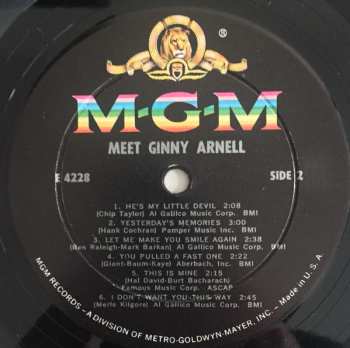 CD Ginny Arnell: Meet Ginny Arnell