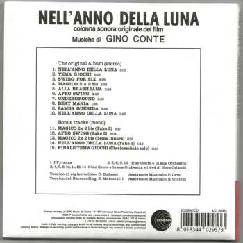 CD Gino Conte: Nell'Anno Della Luna - Colonna Sonora Originale Del Film 