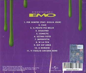 CD Gionnyscandal: Emo