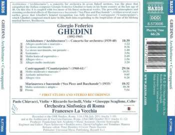 CD Francesco La Vecchia: Architetture • Contrappunti • Marinaresca E Baccanale