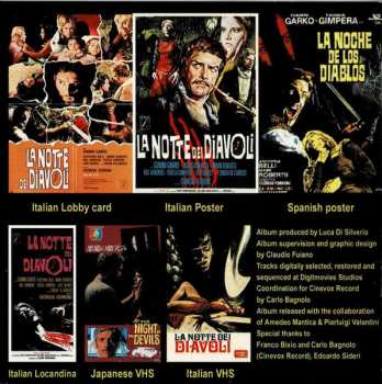 CD Giorgio Gaslini: La Notte Dei Diavoli (Original Motion Picture Soundtrack From The Movie) LTD