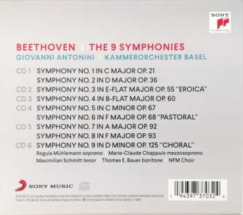 6CD Ludwig van Beethoven: Beeth9ven The Symphonies