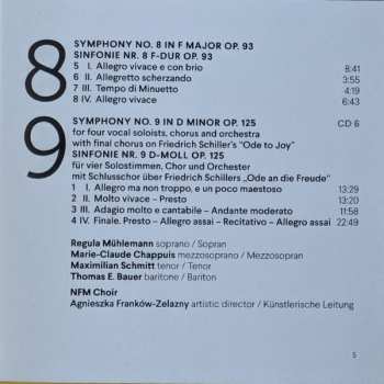 6CD Ludwig van Beethoven: Beeth9ven The Symphonies