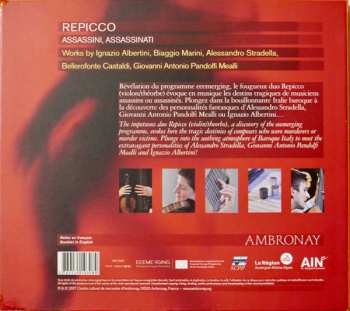 CD Alessandro Stradella: Repicco, Assassini, Assassinati - Works by Pandolfi Mealli, Stradella, Albertini...  