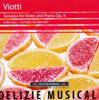 Album Félix Ayo: Sonatas For Violin And Piano Op. 4