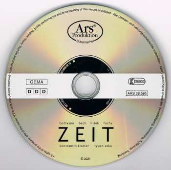 CD Johann Sebastian Bach: Zeit