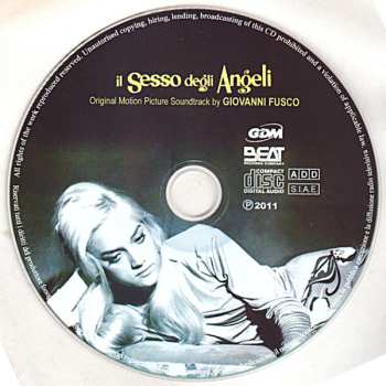 CD Giovanni Fusco: Il Sesso Degli Angeli (Original Motion Picture Soundtrack) LTD