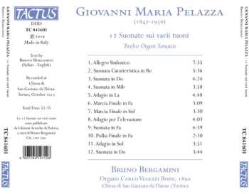 CD Giovanni Pelazza: 12 Suonate Sui Varii Tuoni