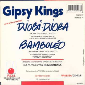 SP Gipsy Kings: Djobi-Djoba / Bamboléo (La Nouvelle Version)