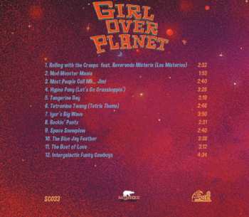 CD Girl Over Planet: Intergalactic Cowboys And Solar Wind Surfers