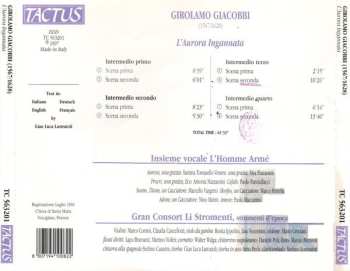 CD L'Homme Armé: L'Aurora Ingannata