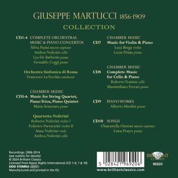 10CD/Zestaw pudełkowy Giuseppe Martucci: Martucci collection