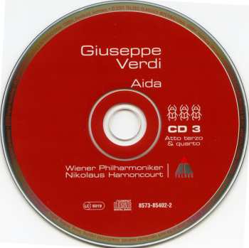 3CD Wiener Philharmoniker: Aida
