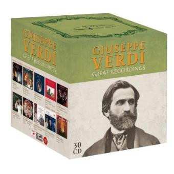 30CD/Zestaw pudełkowy Giuseppe Verdi: Great Recordings LTD