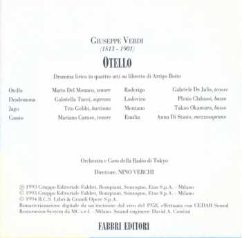 2CD Tito Gobbi: Otello