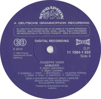 3LP/Zestaw pudełkowy Giuseppe Verdi: Nabucco