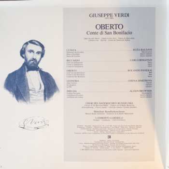 3LP/Zestaw pudełkowy Giuseppe Verdi: Oberto