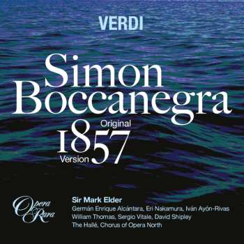 2CD Giuseppe Verdi: Simon Boccanegra (erste Fassung 1857)