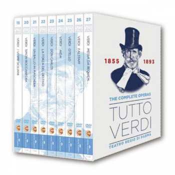 11DVD/Zestaw pudełkowy Giuseppe Verdi: Tutto Verdi: The Operas, Volume 3 (1855-1893)