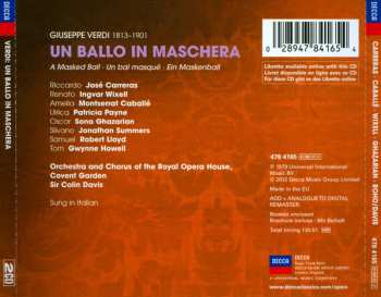 2CD Giuseppe Verdi: Un Ballo In Maschera