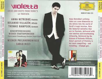 CD Giuseppe Verdi: Violetta (Arias And Duets From Verdi's La Traviata)