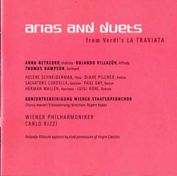 CD Giuseppe Verdi: Violetta (Arias And Duets From Verdi's La Traviata)