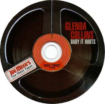 3CD/Zestaw pudełkowy Glenda Collins: Baby It Hurts (The Holloway Road Sessions 1963-1966 Singles, Sessions, Outtakes, Demos And More)