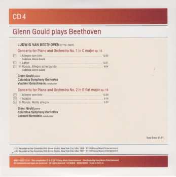 6CD/Zestaw pudełkowy Ludwig van Beethoven: Glenn Gould Plays Beethoven (Piano Sonatas & Piano Concertos Nos. 1-5)