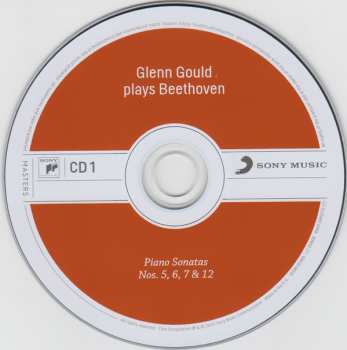 6CD/Zestaw pudełkowy Ludwig van Beethoven: Glenn Gould Plays Beethoven (Piano Sonatas & Piano Concertos Nos. 1-5)