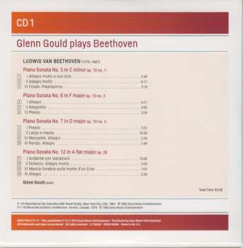 6CD/Zestaw pudełkowy Ludwig van Beethoven: Glenn Gould Plays Beethoven (Piano Sonatas & Piano Concertos Nos. 1-5)