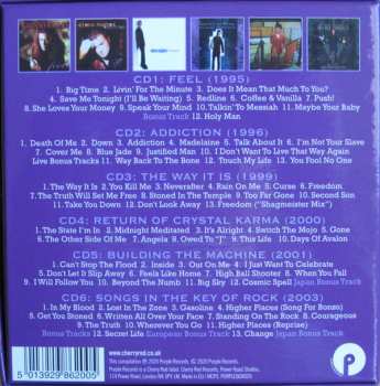 6CD/Zestaw pudełkowy Glenn Hughes: Justified Man – The Studio Albums 1995-2003