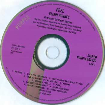 6CD/Zestaw pudełkowy Glenn Hughes: Justified Man – The Studio Albums 1995-2003