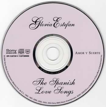 CD Gloria Estefan: Amor Y Suerte (The Spanish Love Songs)