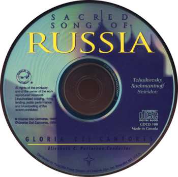 CD Gloriae Dei Cantores: Sacred Songs of Russia