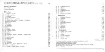 CD Christoph Willibald Gluck: Don Juan / Semiramis - Ballet Pantomimes