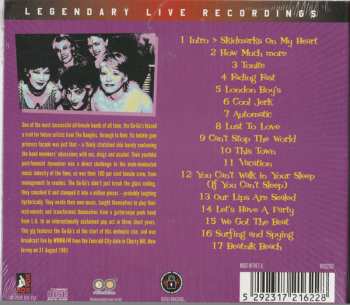 CD Go-Go's: Live Emerald City, New Jersey '81