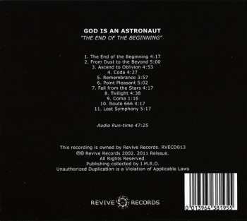 CD God Is An Astronaut: The End Of The Beginning