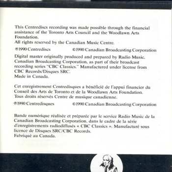 CD Toronto Symphony Orchestra: Orchestral Works = Œuvres Orchestrales