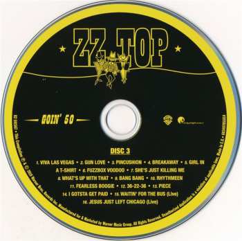 3CD ZZ Top: Goin' 50