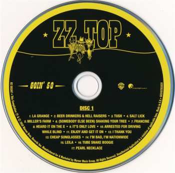 3CD ZZ Top: Goin' 50