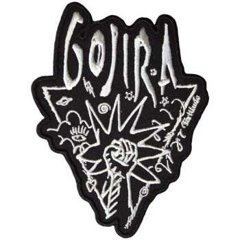  Gojira: Gojira Woven Patch: Power Glove (standard)  Standard