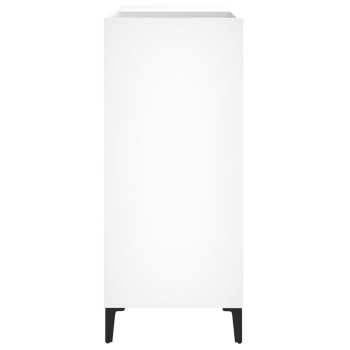 Technologia audio Goka Skříňka na LP desky a audiotechniku - kovové nohy Bílá (831997)