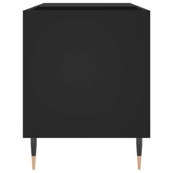 Technologia audio Goka Skříňka s přihrádkou na LP desky a audiotechniku - pozlacené nohy Černá (831693)