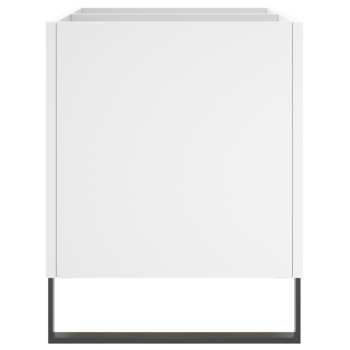 Technologia audio Goka Úložná Skřínka na LP desky - železné nohy Bílá (831732)